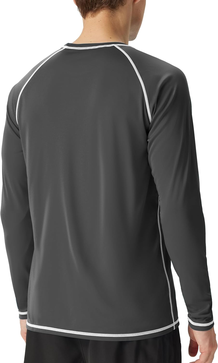 Roadbox Mens Sun Protection Swim Shirt, Long Sleeve UPF 50+ Rash Guard, Quick-Dry Fishing Shirts for Beach Surfing Hiking - Image 2