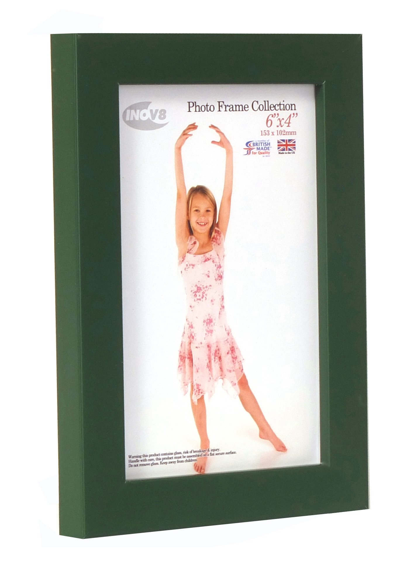 Inov8 Framing Photo Frame, 6x4, Racing Green