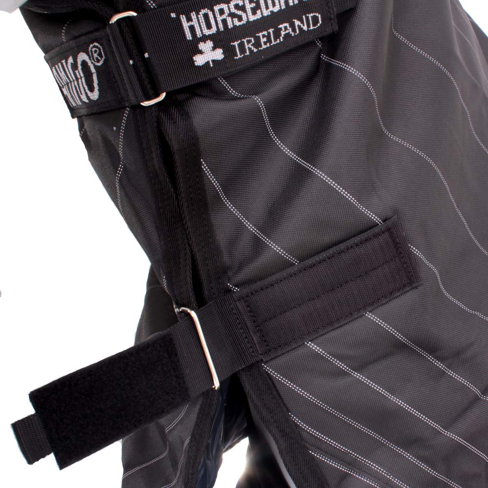 Horseware Coperta per Cavalli all'aperto Amigo Bravo 12 Reflective Plus Med 250g