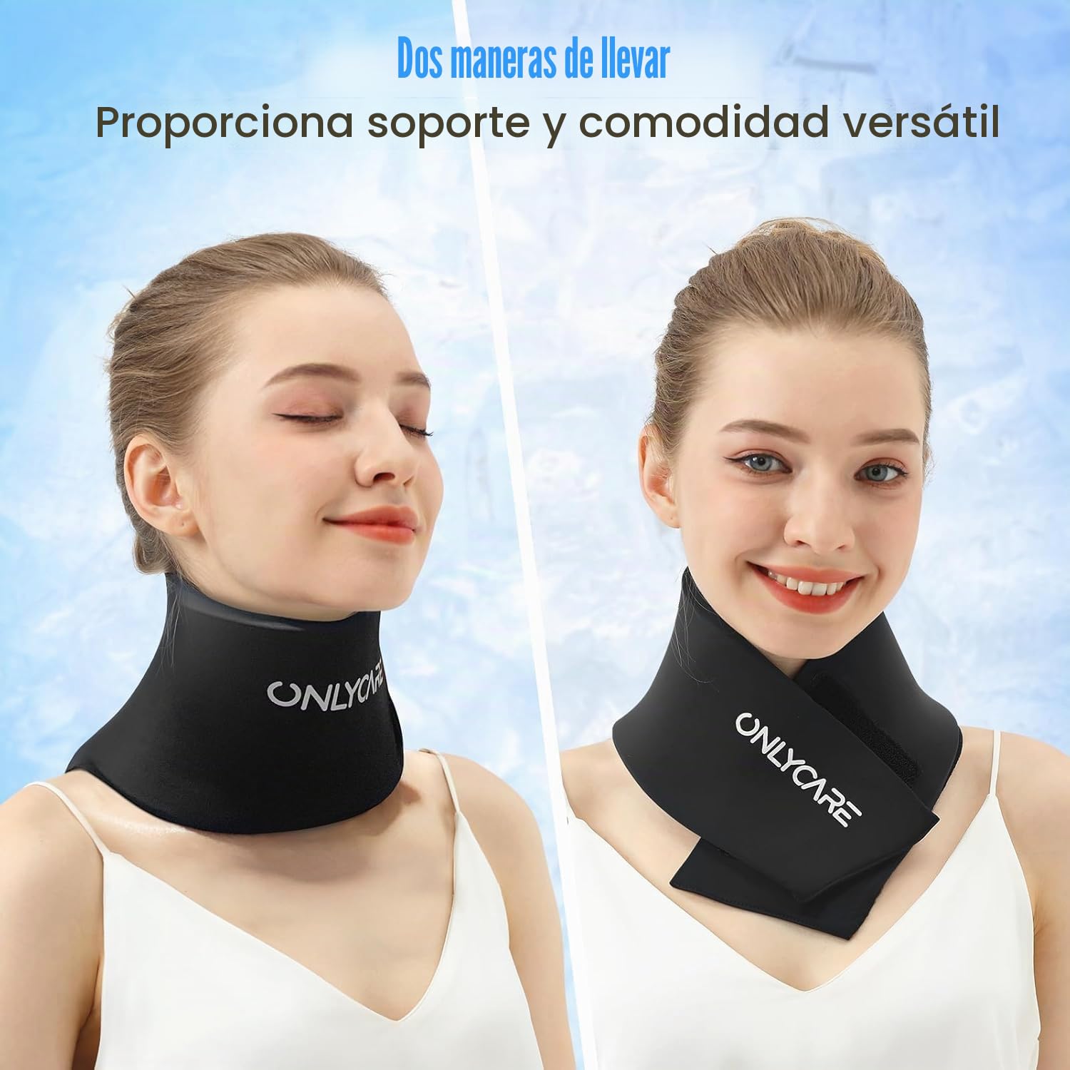 ONLYCARE Paquete de hielo para el cuello, alivio del dolor