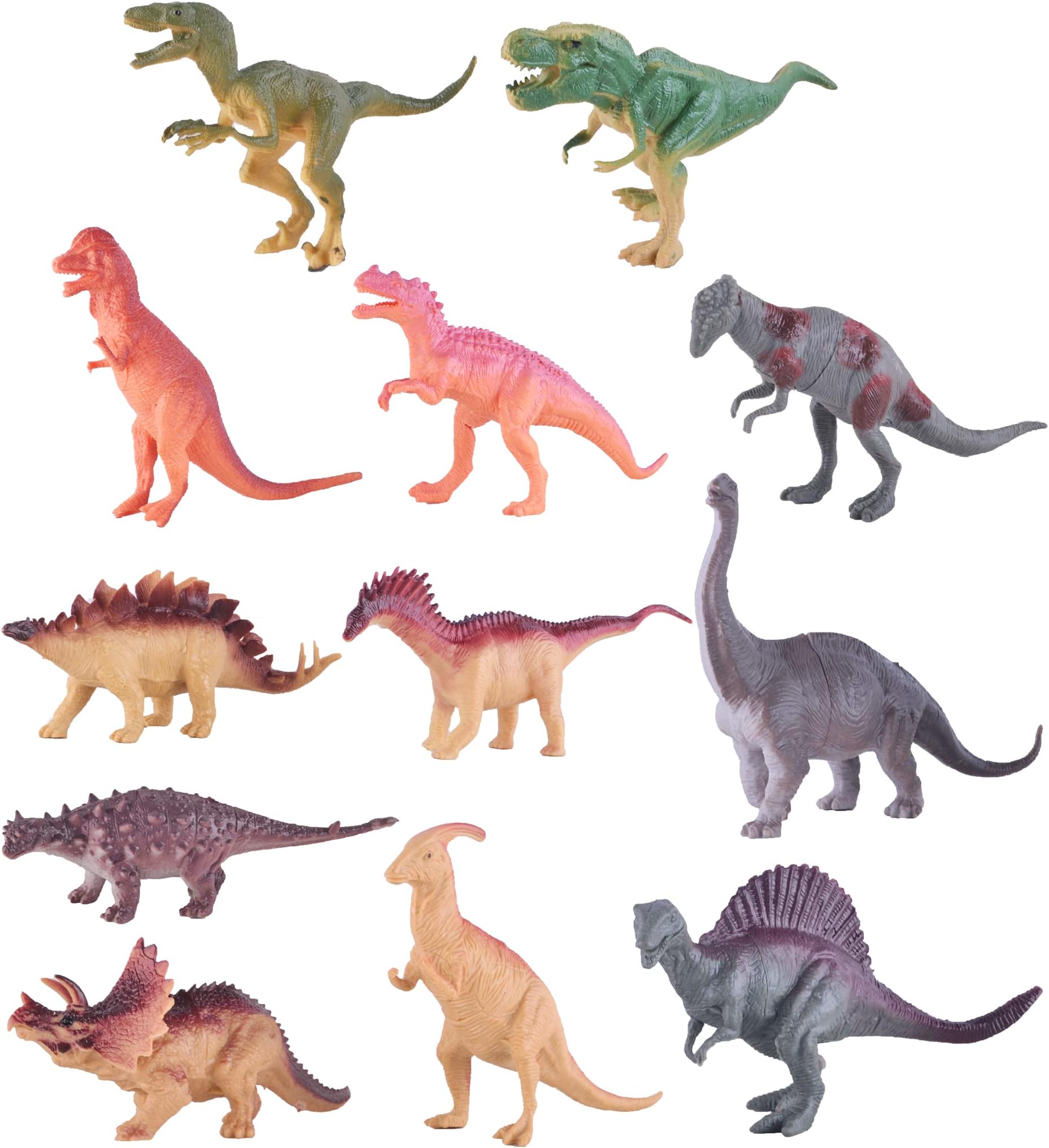 PJ Power Joy Animal Worldz Dinosaur 6-Inch 4Pieces