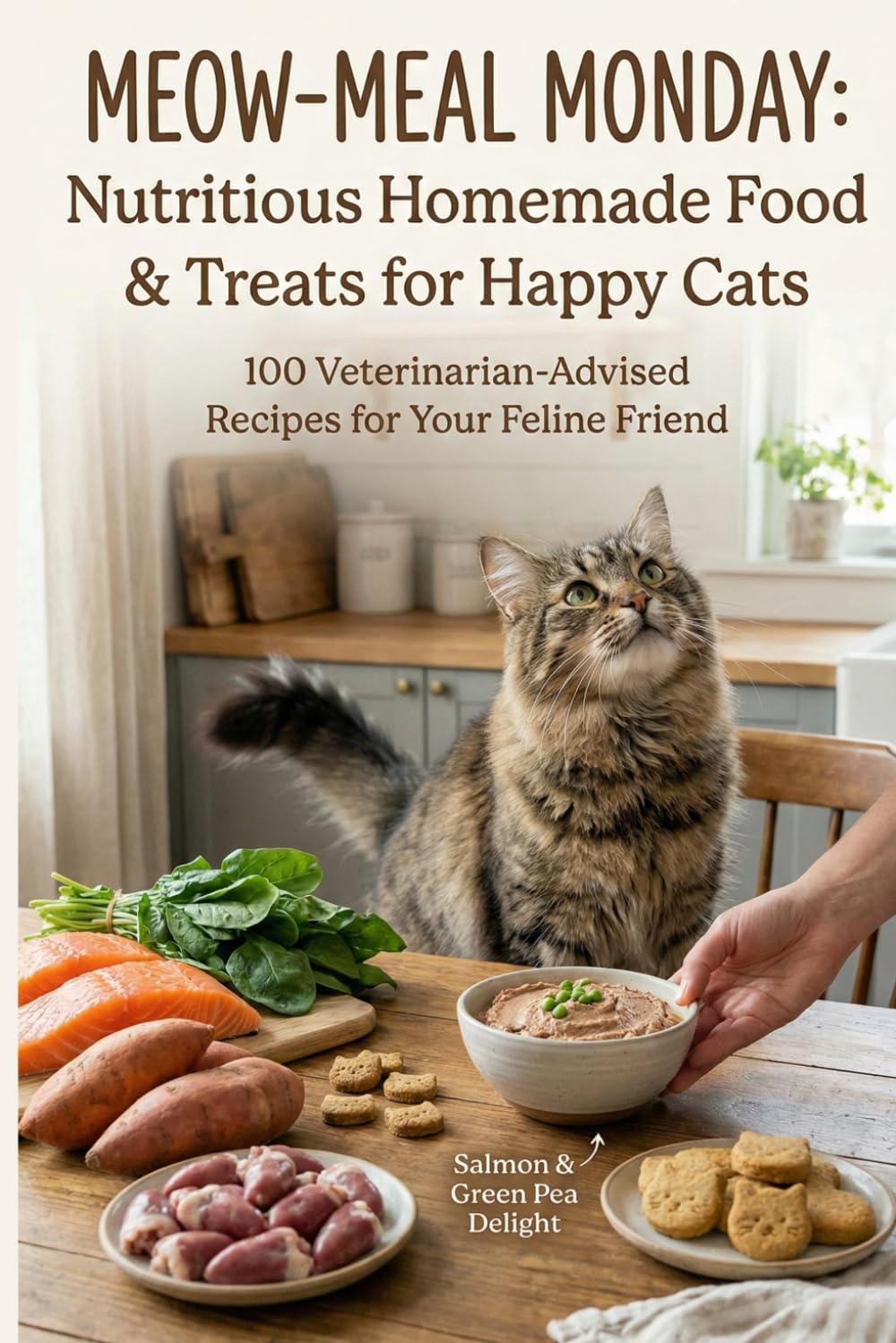 Meow-Meal Monday: Nutritious Homemade Food & Treats for Happy Cats (The Pets & Homemade Treats Series)