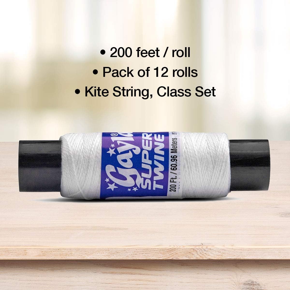Super Twine Kite String Class Set (Pkg. of 12 Rolls)