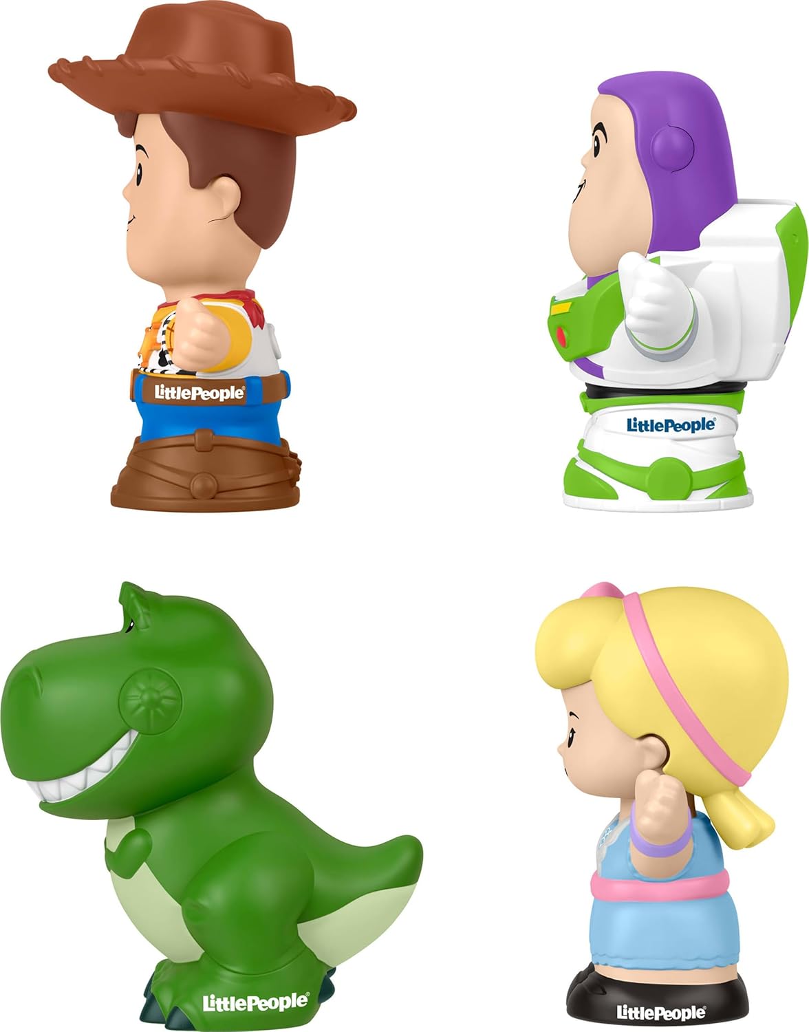 Fisher-Price Little People Toddler Toys Disney Pixar Toy Story Figure Pack with 4 Characters for Pretend Play Kids Ages 18+ Months - Image 5