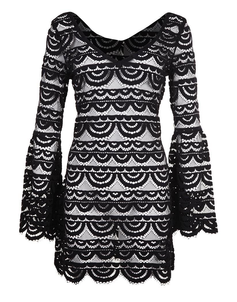 PilyQ Women's Black Gold Riley Royal Tunic