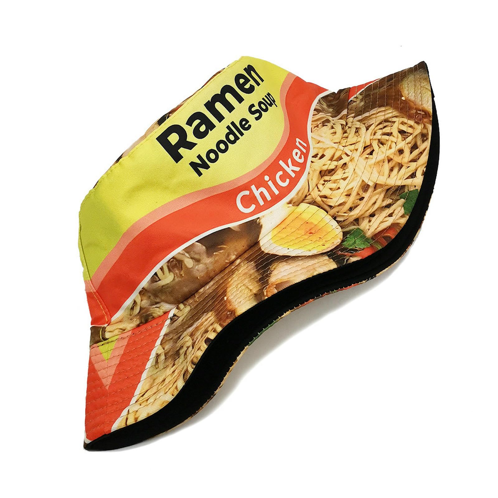 Dzianinowe czapki ramen zupa nadruk czapka dla mężczyzn i kobiet, modne wszechstronne słońce na zewnątrz