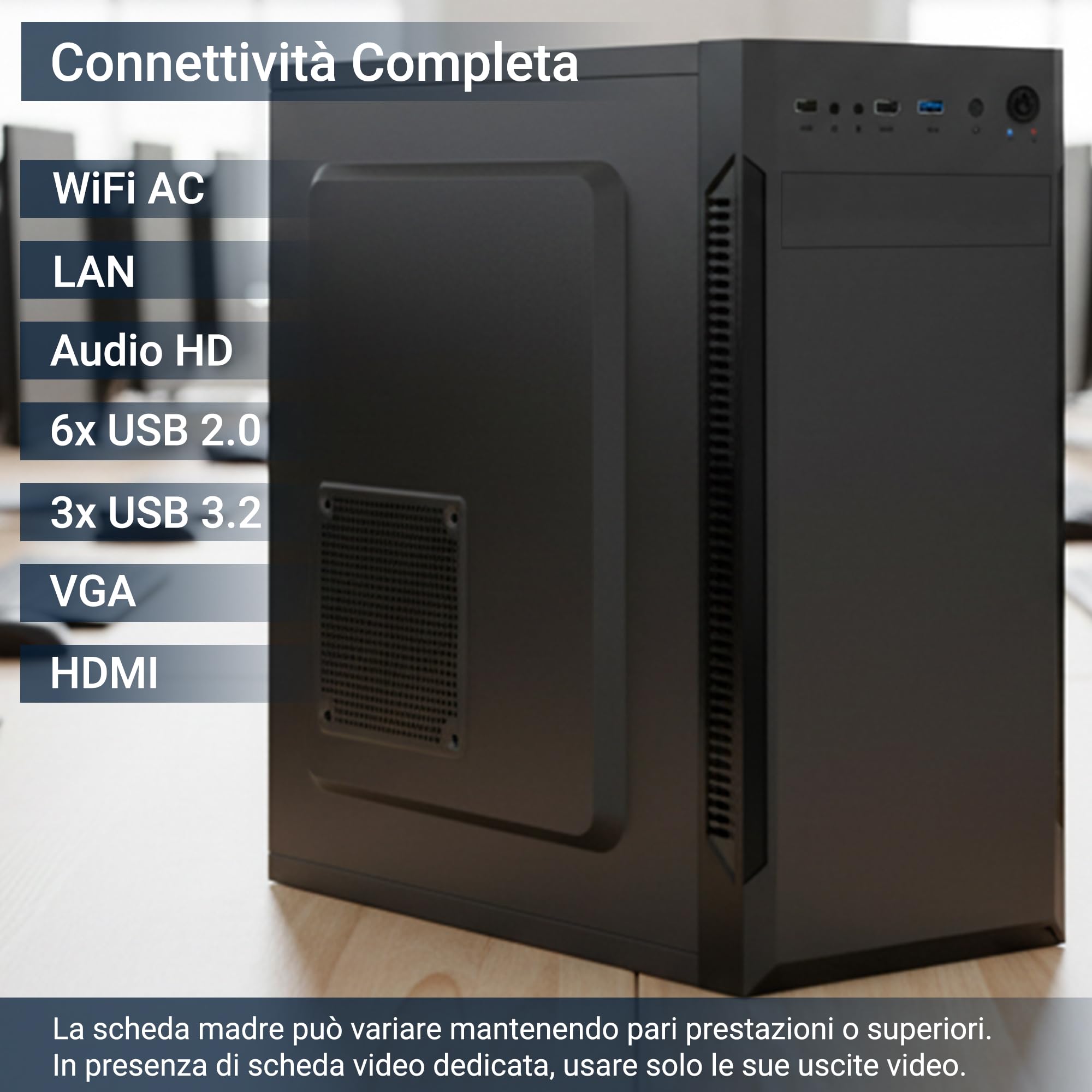 Complete Desktop PC - Intel Core i7-8700 Desktop Computer • RAM
