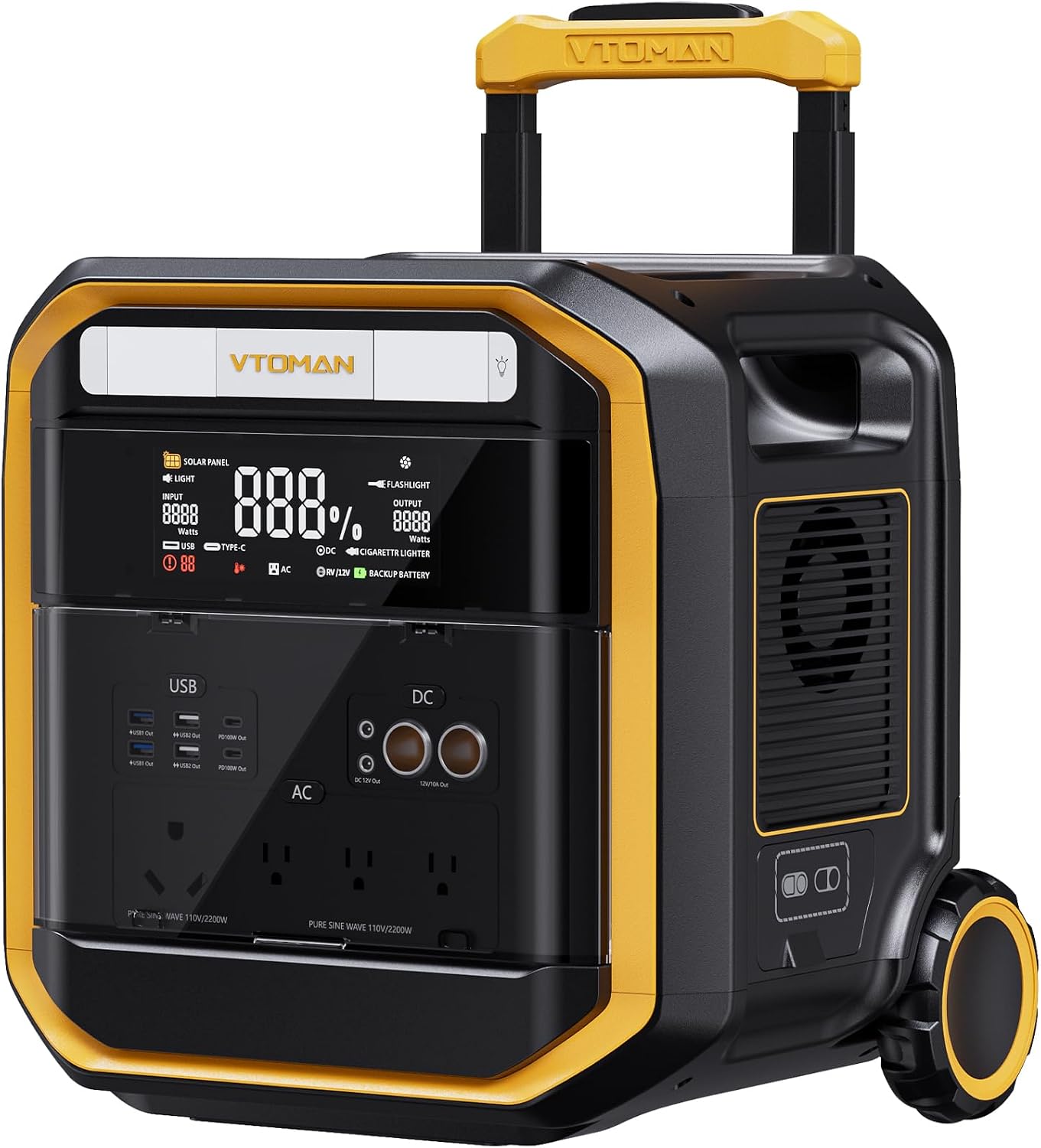 VTOMAN FlashSpeed Pro 3600 Estación de Energía Portátil 3096Wh miniatura 1