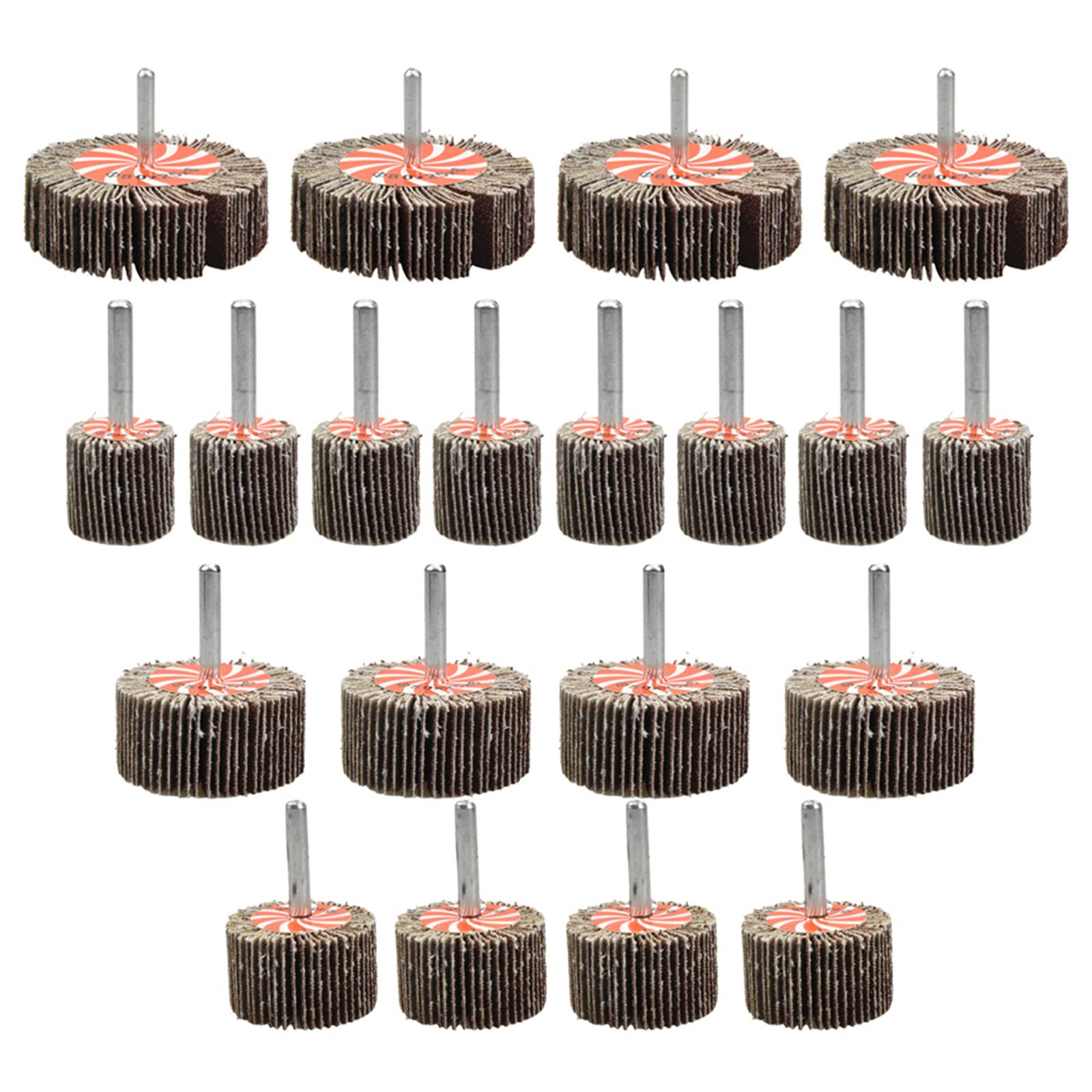 Roues à lamelles abrasives pour enlever la rouille tenace facilement