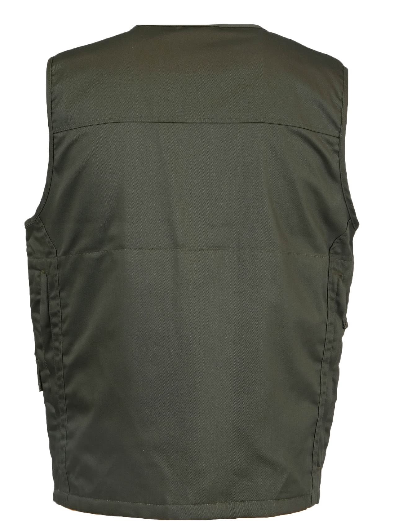 fratelliditalia.org Gilet caccia raccolta tartufi funghi verde cotone tasche pratico tecnico uomo