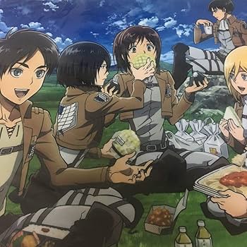 Amazon.co.jp: 進撃の巨人セブンイレブン書き下ろしクリアポスター