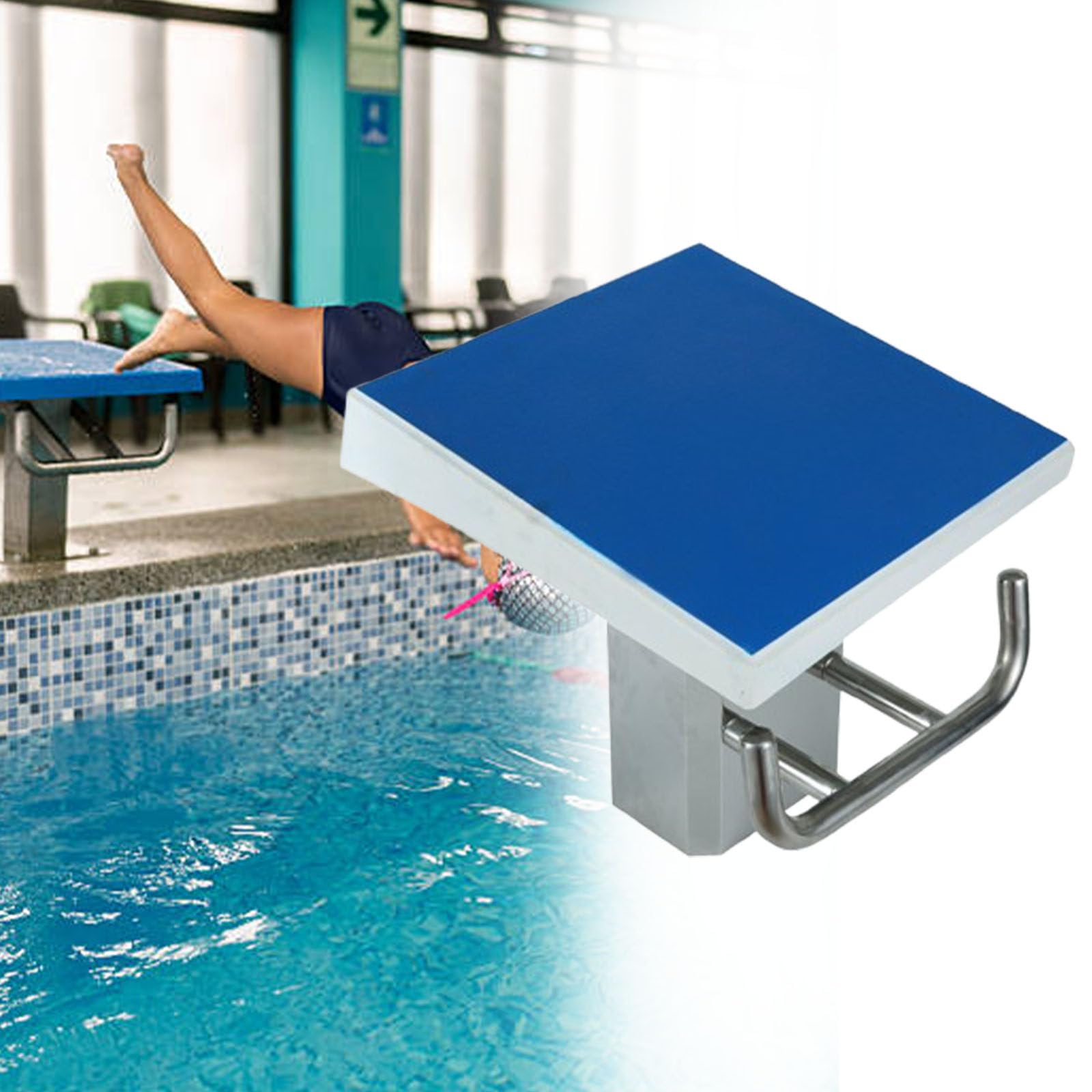 Plateforme de plongée en acier inoxydable pour entraînement professionnel, montage facile, compétition