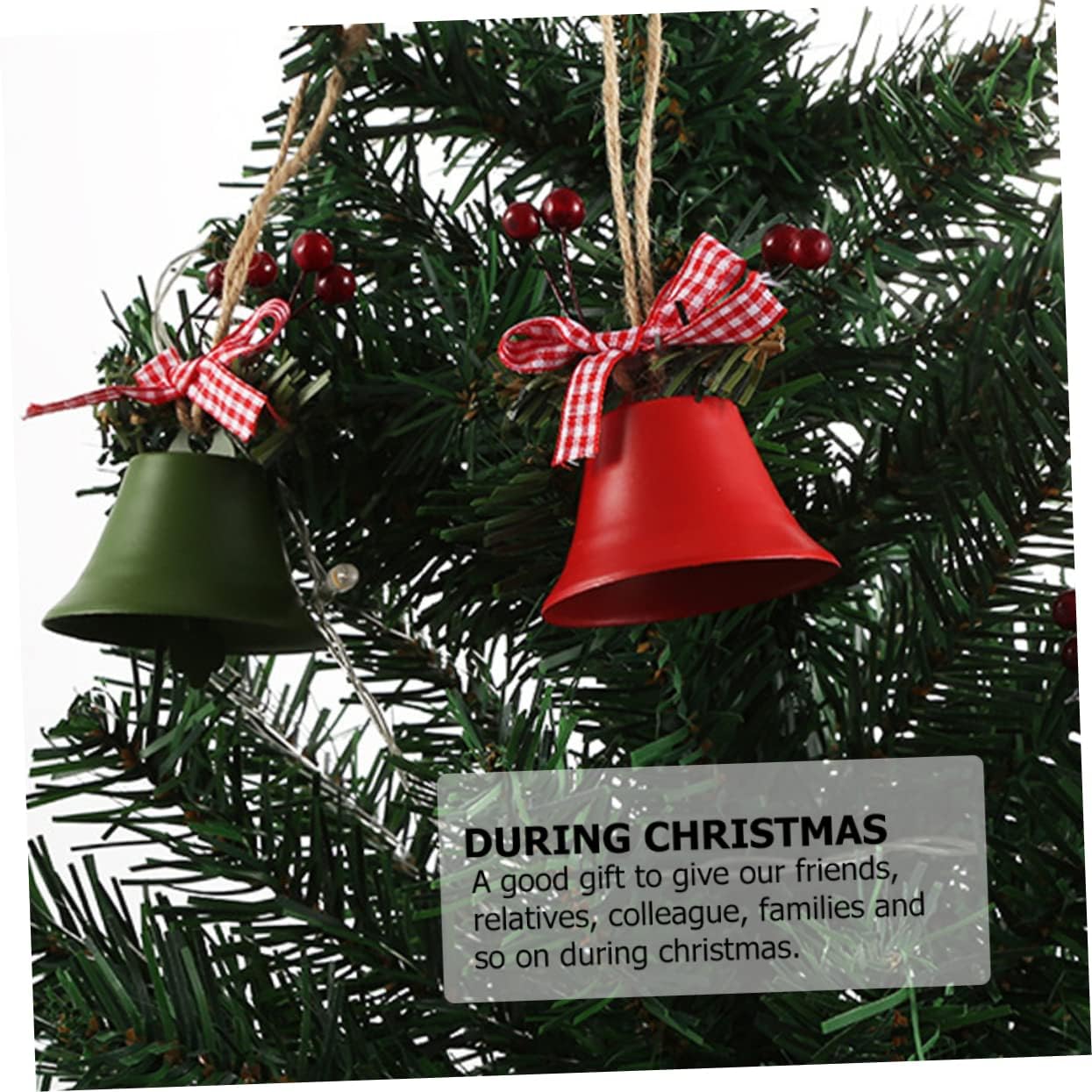Garneck 3pcs Ornaments for Christmas Tree Decor Lightweight Festive Hanging Pendants for Holiday Home Decoration and Party Celebrations
