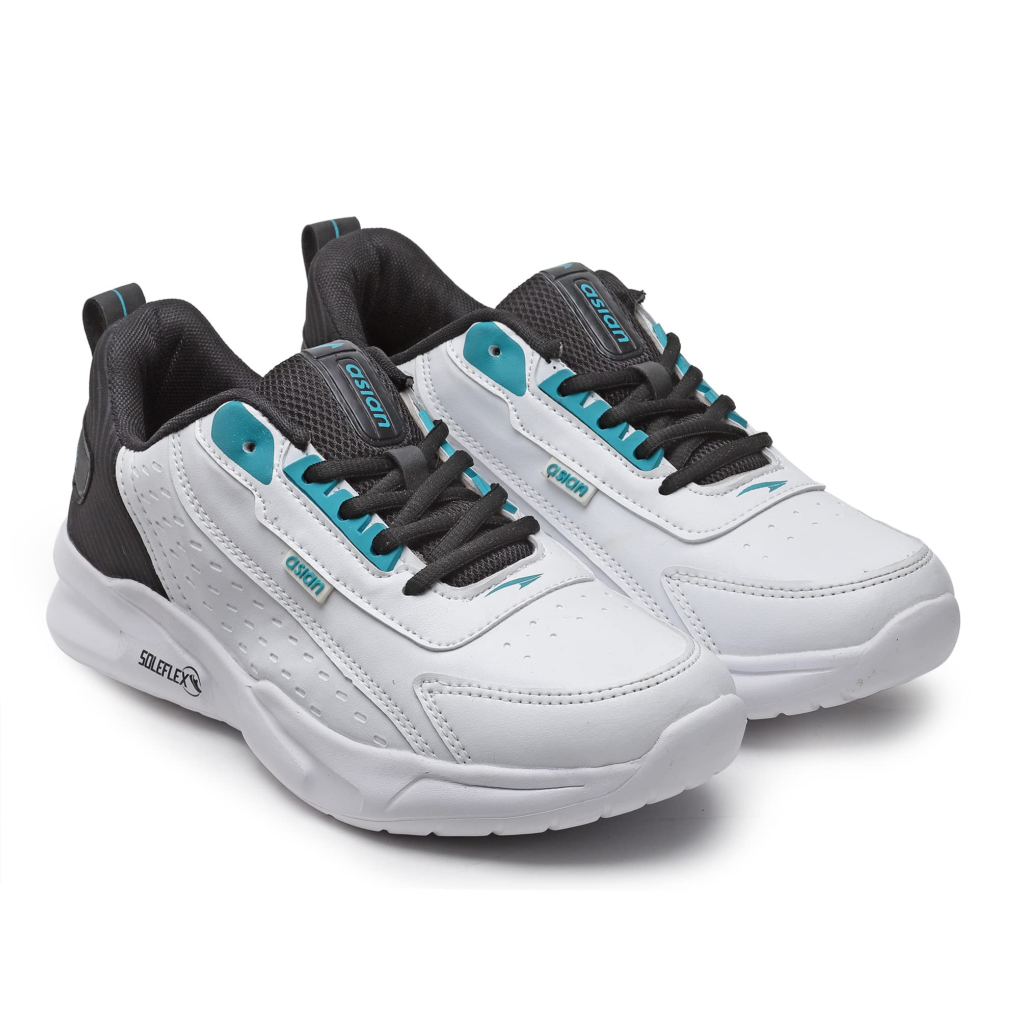 ASIAN Mens Waterproof-15 Sports Running,Walking & Gym Shoes with Sole Flex Technology Casual Sneaker Shoes for Mens & Boys White (B0B6SHWLQK) Amazon Price History, Amazon Price Tracker