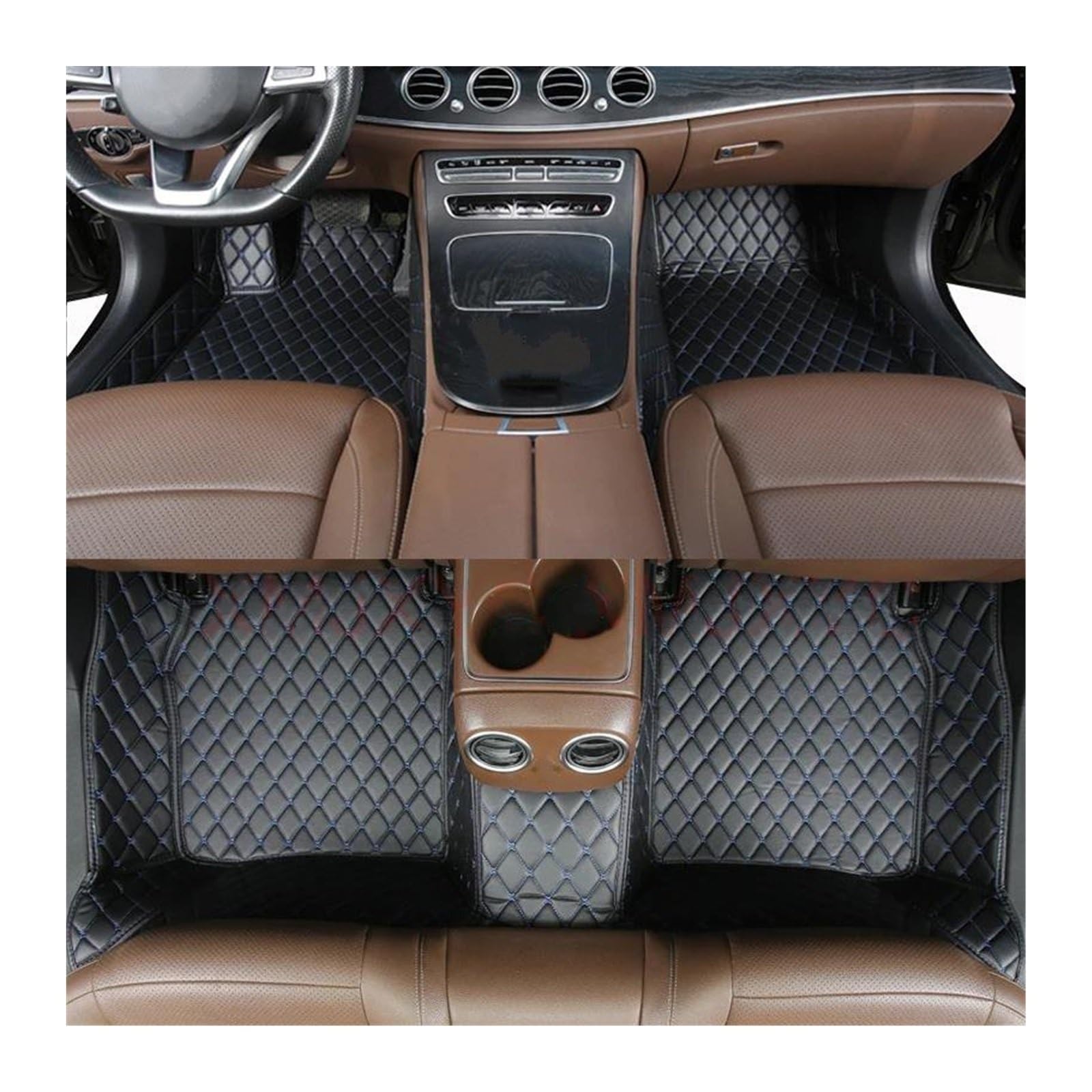 Tapis de sol de voiture personnalisés VW ID.3 pour trajets sous la pluie