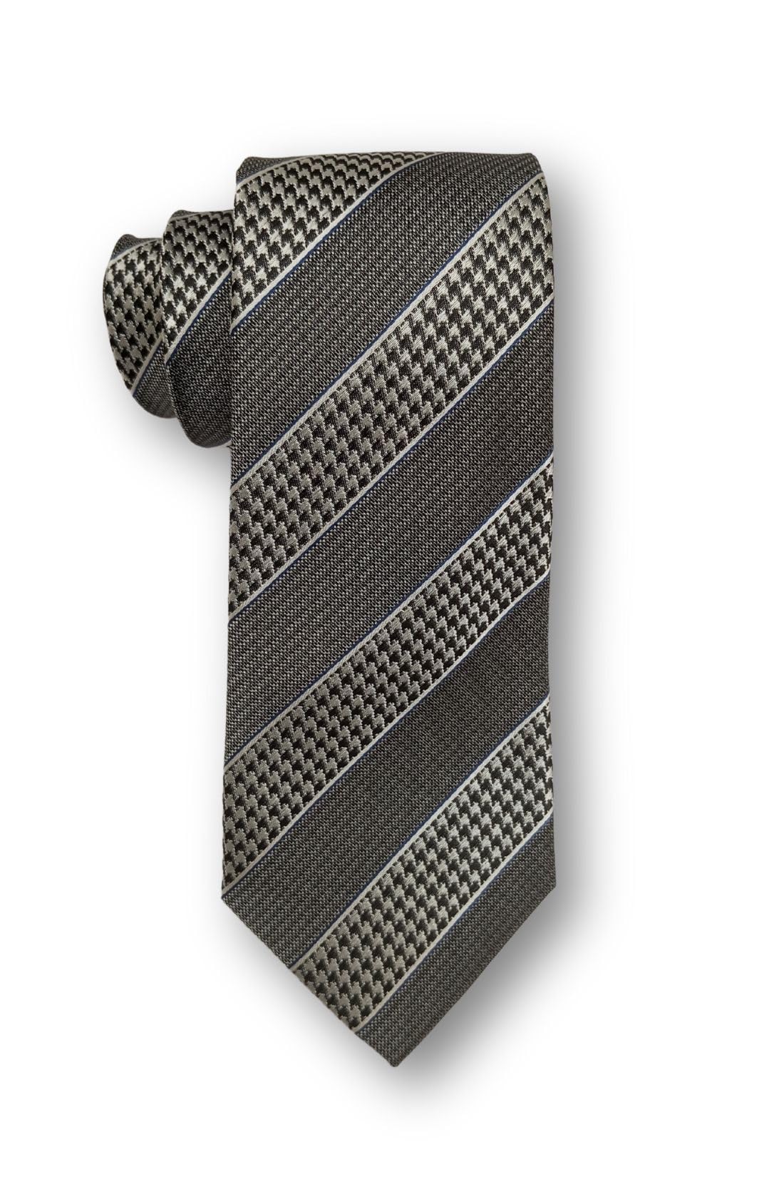The Tie Hub Classic Stripe Silk Necktie
