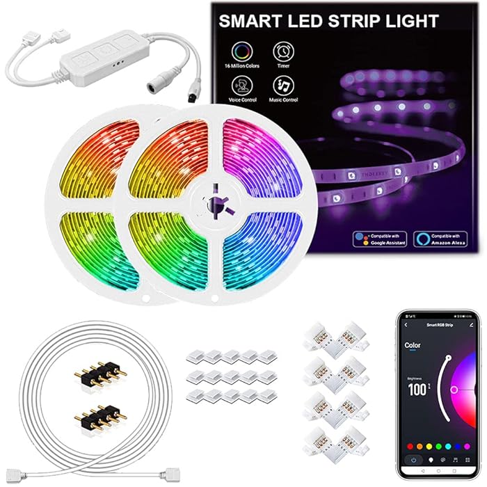 Buy ZPT Electronics® Wifi smart LED Strip Lights, 5 meter led strip, 10