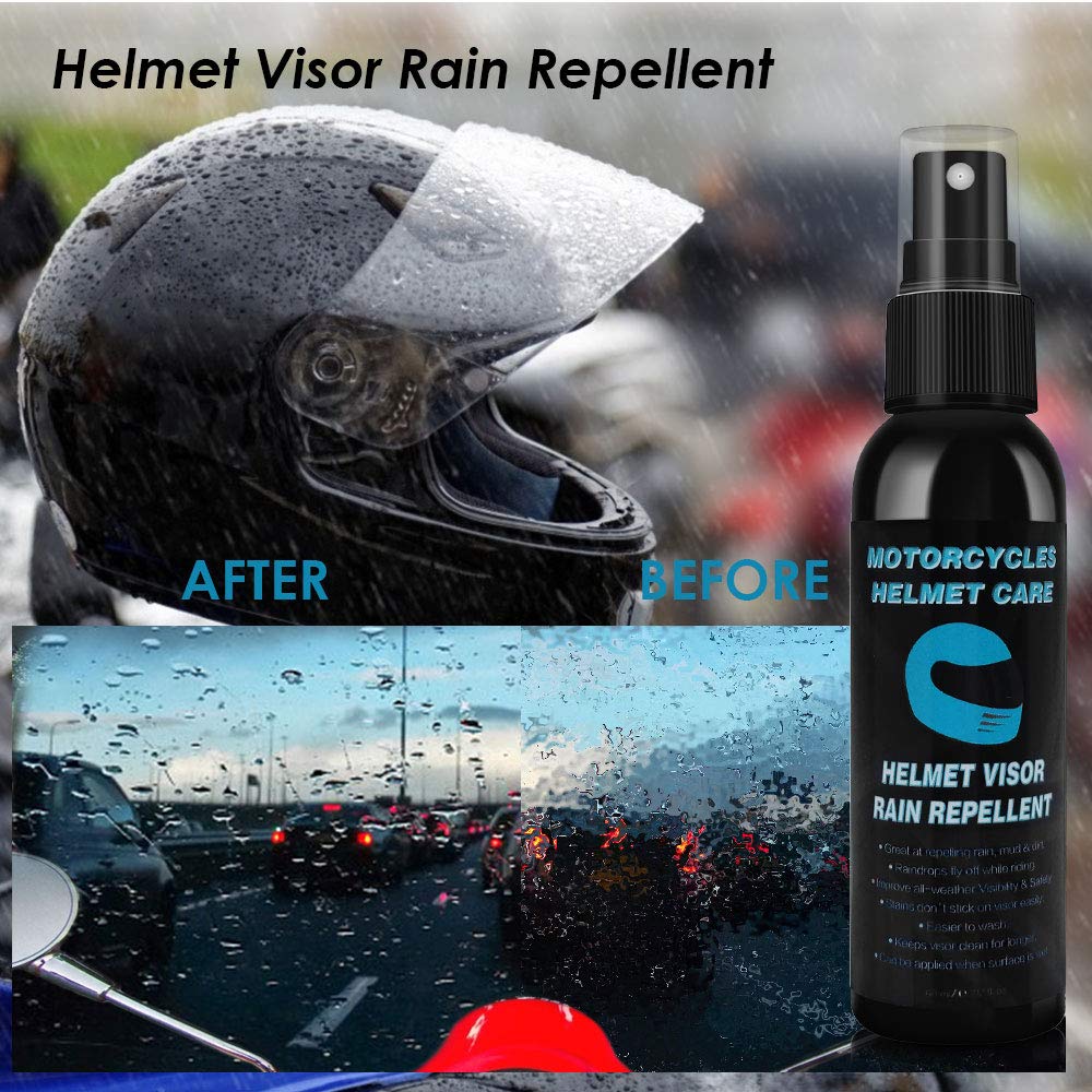 4 Pack Motorcycle Helmet Cleaner Visor 