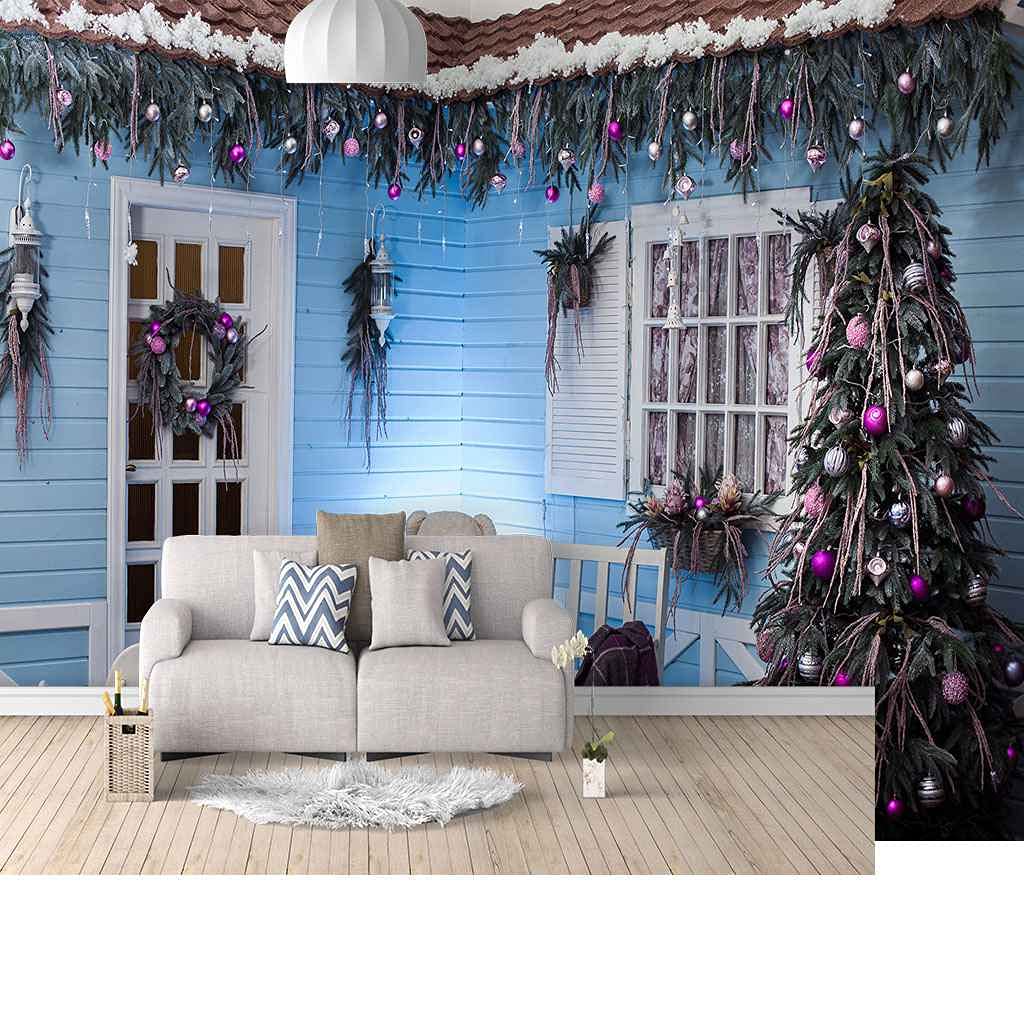 Décoration de Noël murale 3D pour transformer votre chambre