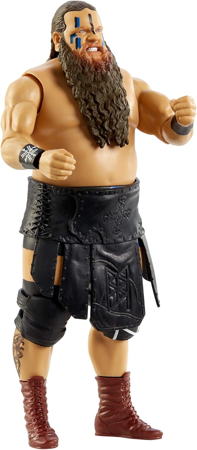 WWE Ivar Action Figure, Posable 6-in Collectible for Ages 6 Years Old and Up