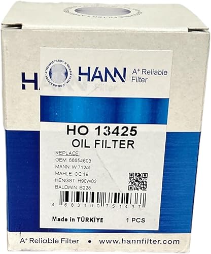 Miniatura 8 de Arko 6665603 - Filtro de aceite de motor compatible con Bobcat 863 863G 864 864G 873 873G 883 883G A220 A300 S250 T200