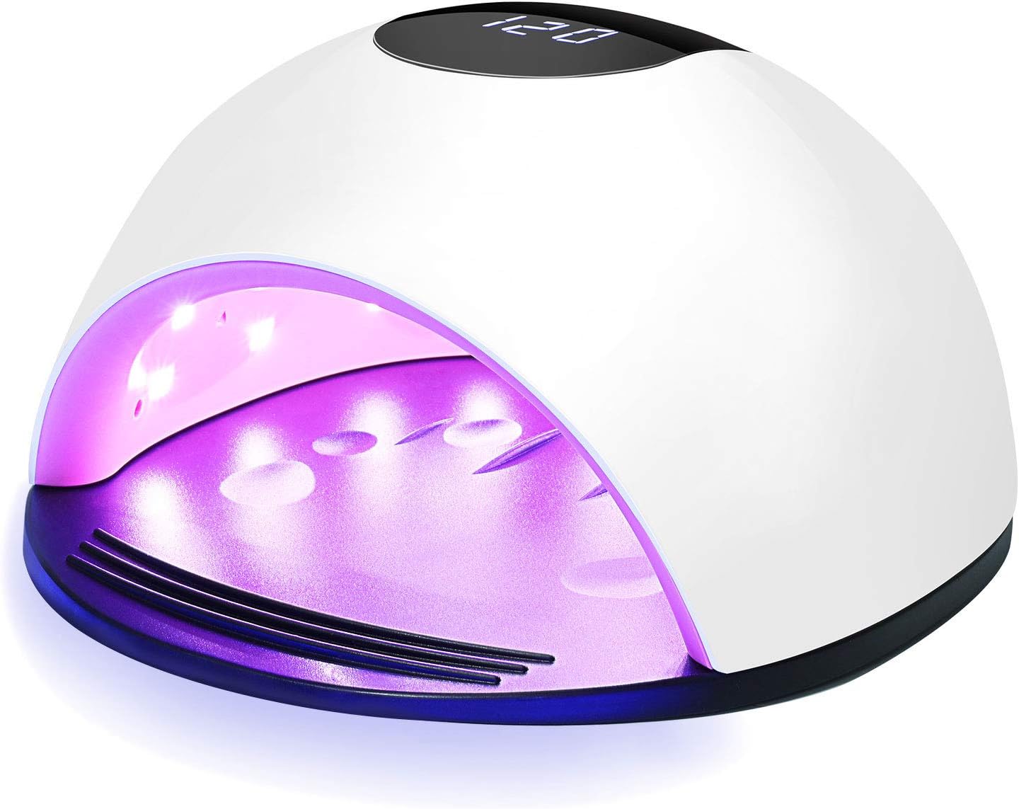 UV LED Nail Lamp, Nivlan Professional 72W Nail Dryer for Gels Polishes, Nail Curing Light with 4 Timer Setting, Smart Automatic Sensor