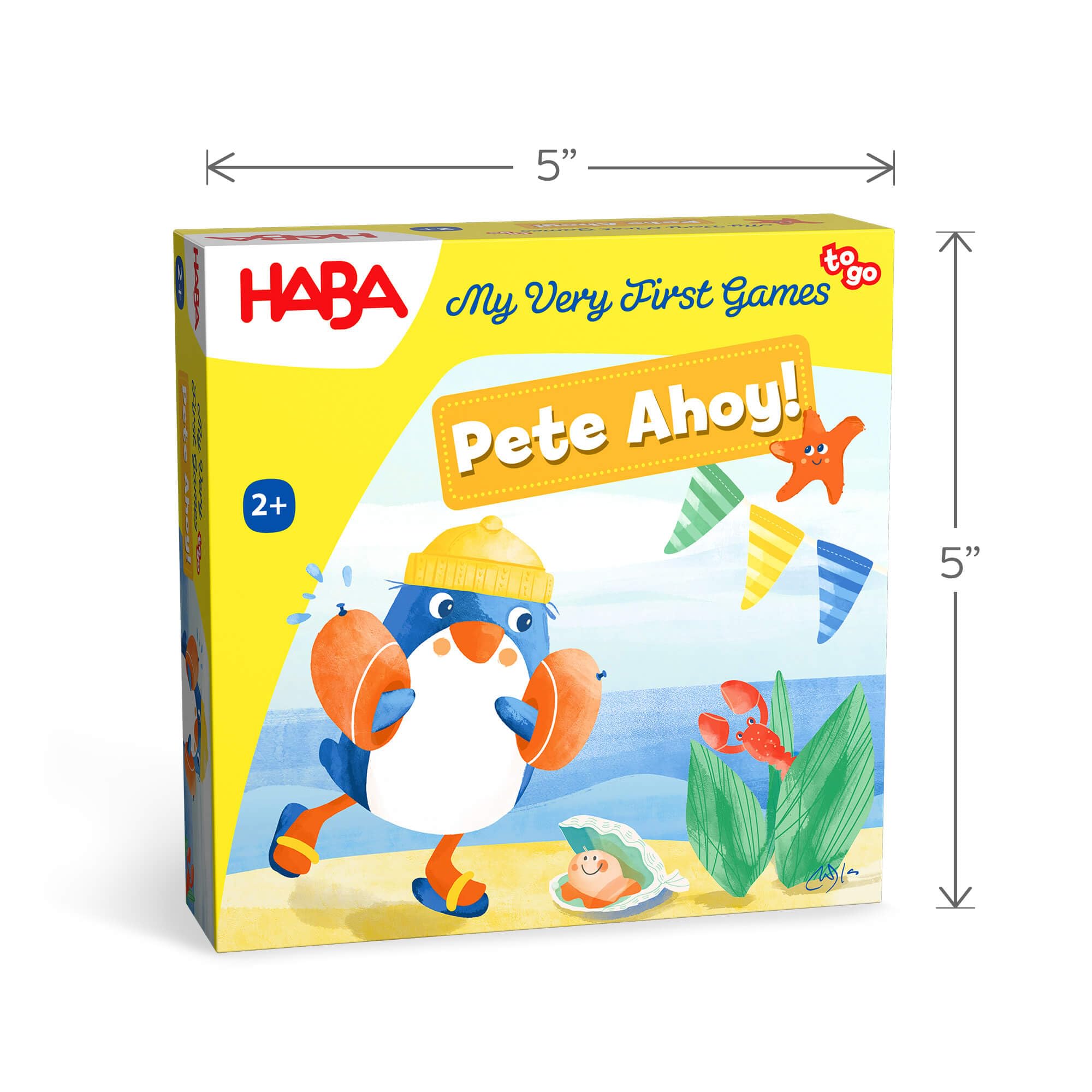 Haba Gioco educativo I miei primi giochi Pete Ahoy! cartone colorato