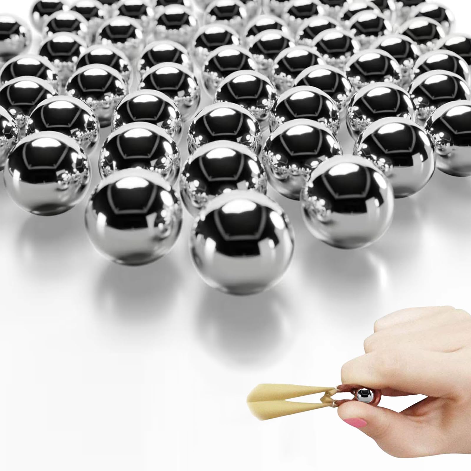 Silver Solid Bearing Ball,100PCS,8 MM Diameter,Stainless Steel Precision Balls