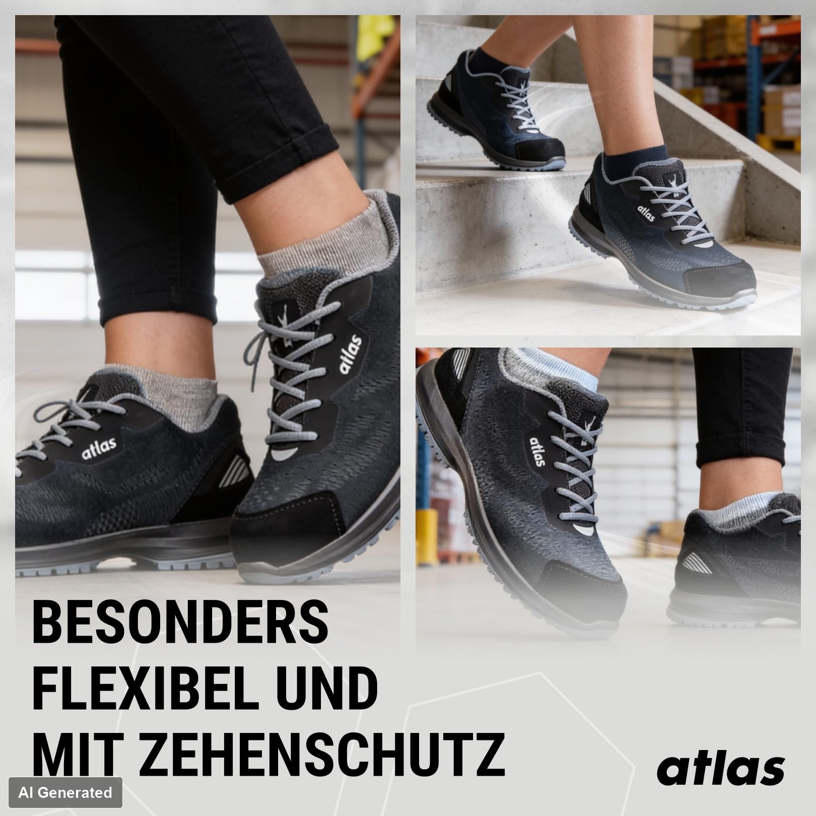 Atlas Scarpe di sicurezza donna