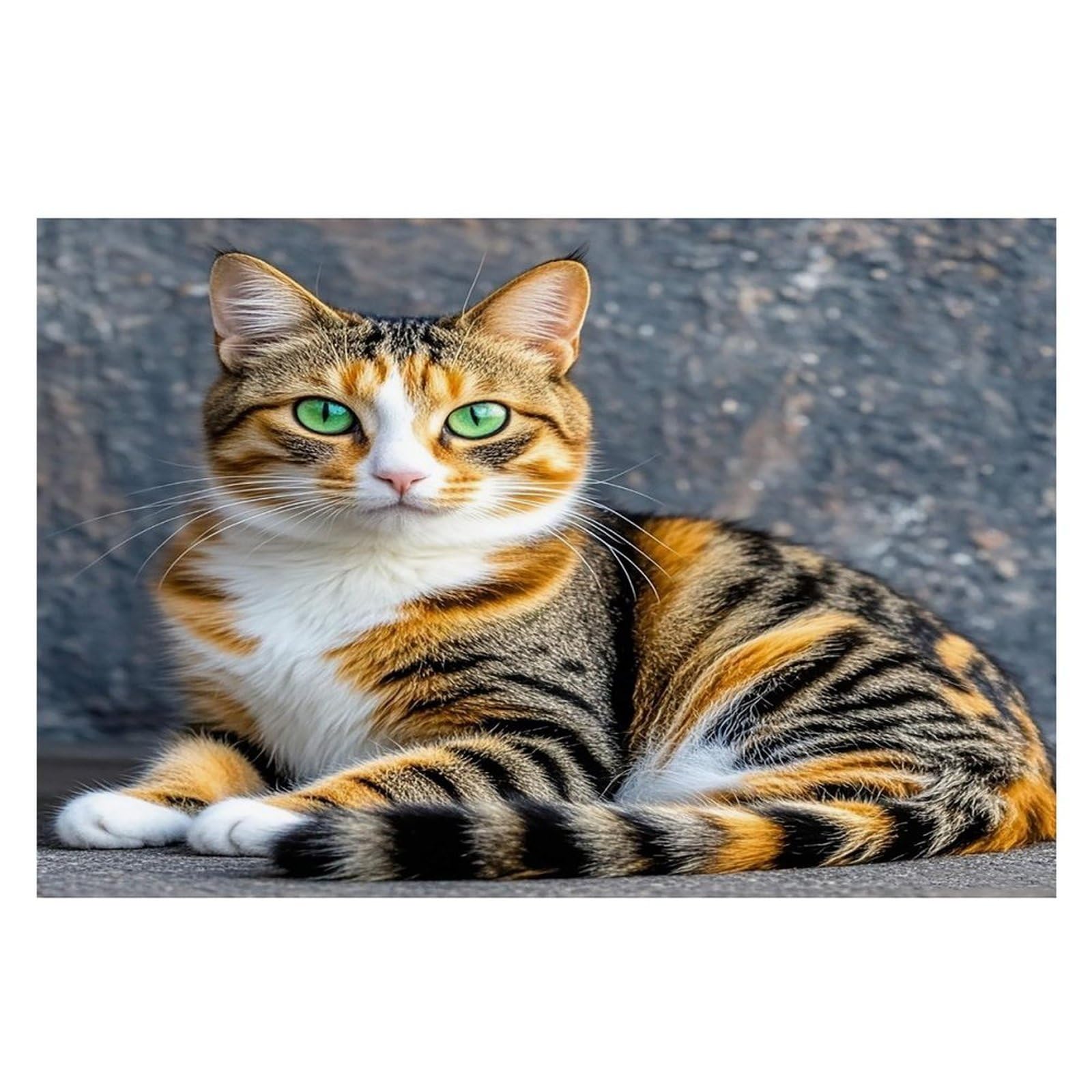 Cat Placemats Flax Place Mats for Dining Table Rectangle Non-Slip Table Mats Heat Resistant Washable Placemat for Kitchen Home Decor Party Outdoor 12" X 18"