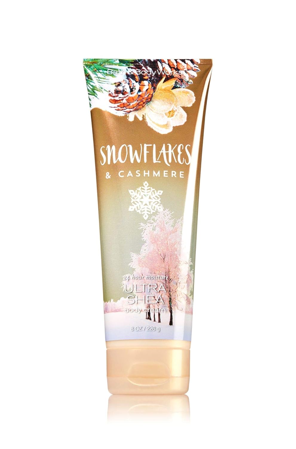 Bath & Body Works Ultra Shea Body Cream Snowflakes & Cashmere