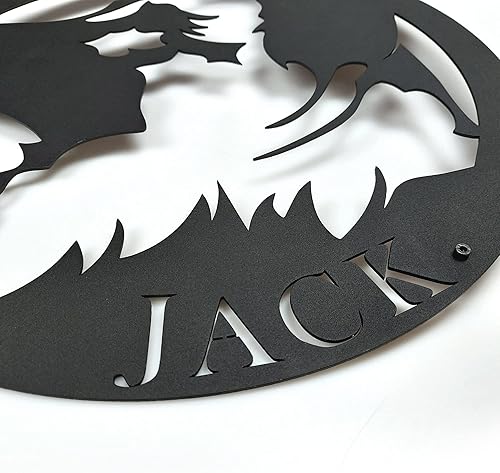 Miniatura 3 de German Shepherd Metal Sign Art,Dog Sign,German Ornament,German Gifts,Puppy Wall Hangings,Outdoor Art,Gifts for Lovers, Custom color and name, Black