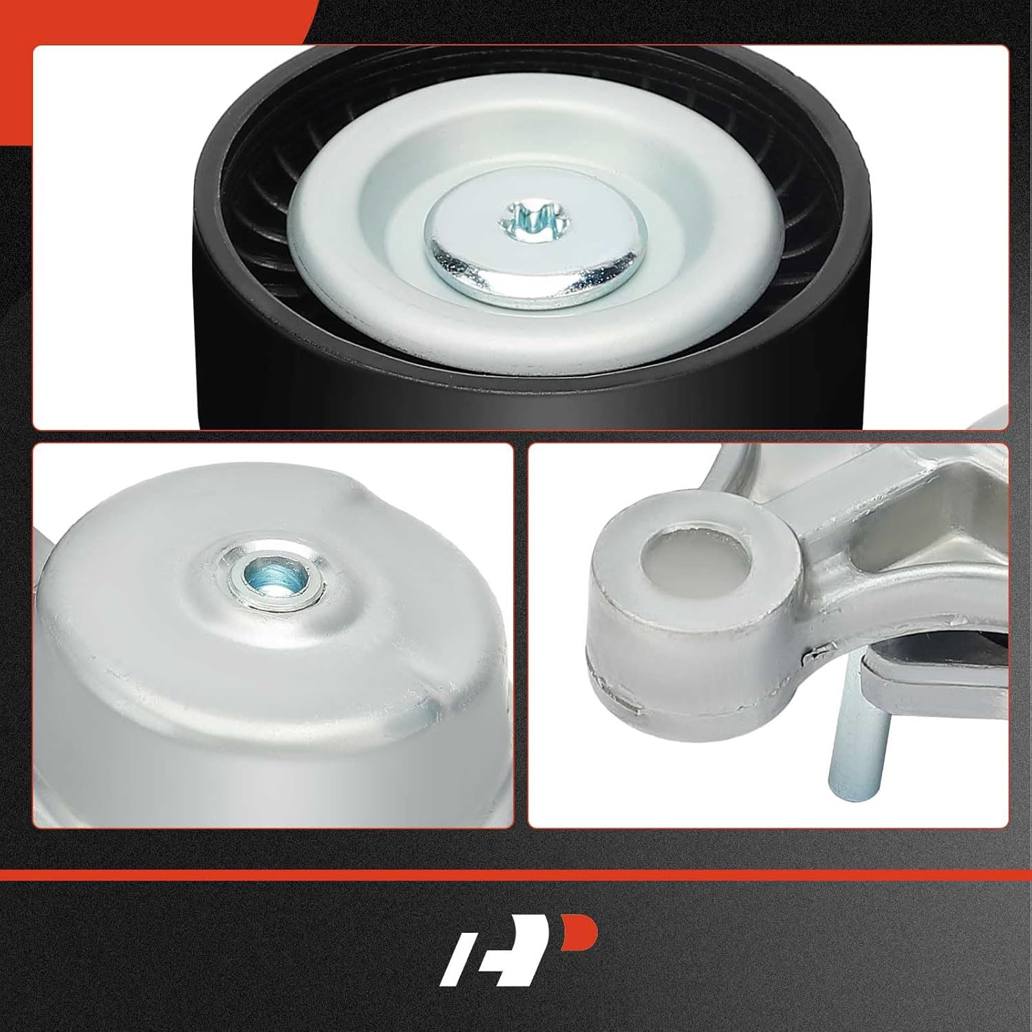 A-Premium Belt Tensioner Assembly with Pulley Compatible with BMW 228i 320i 320i x328i 328i x528i 528i x428i xGran Coupe X1 X3 X4 Z4, L4 2.0L, Replace# 11287594969