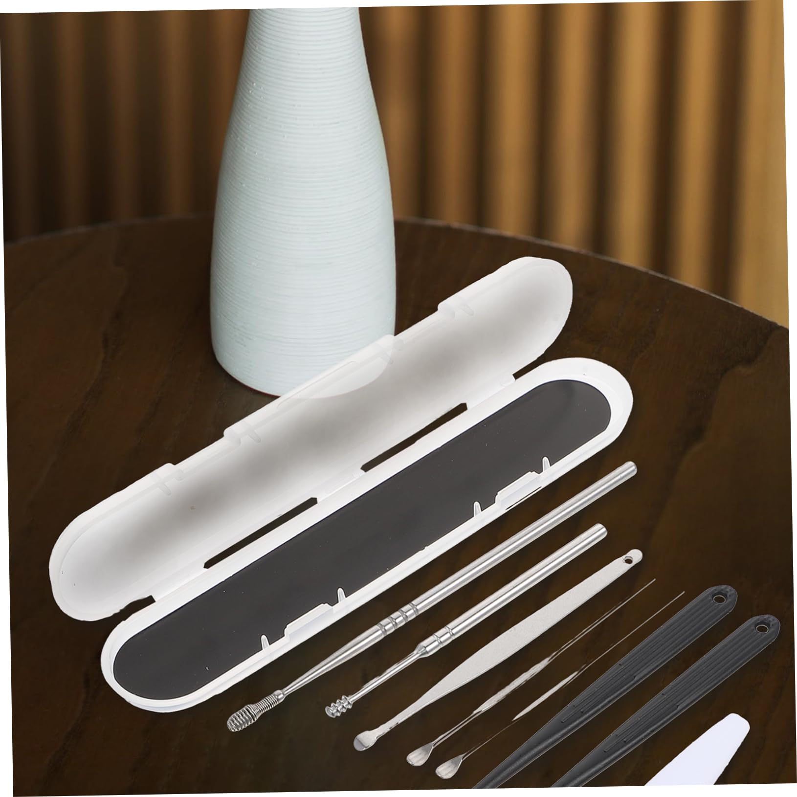 OHPHCALL Earwax Removal Tools 3 Sets of Stainless-Steel Ear Picks Safe for Daily Use