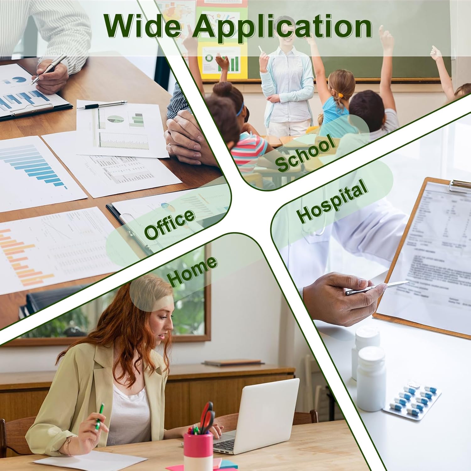 greencycle Compatible CF283X Toner Cartridge Replacement for HP 83X CF283X 83A CF283A to use with LaserJet Pro M201 M201dw M201n MFP M225 M225dn M225dw M225rdn Laser Printers (4-Black, 2400 Pages)