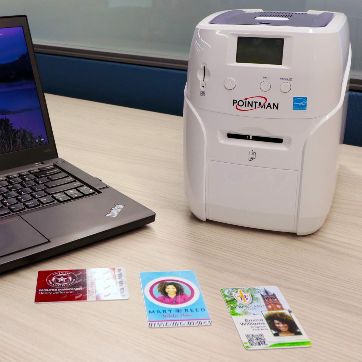 Get Special Price Pointman Nuvia N10 Single-Sided ID Card Printer - Manual Feed with USB & Ethernet Flash Deals - 40% OFF Pointman Nuvia N10 Single-Sided ID Card Printer - Manual Feed with USB & Ethernet