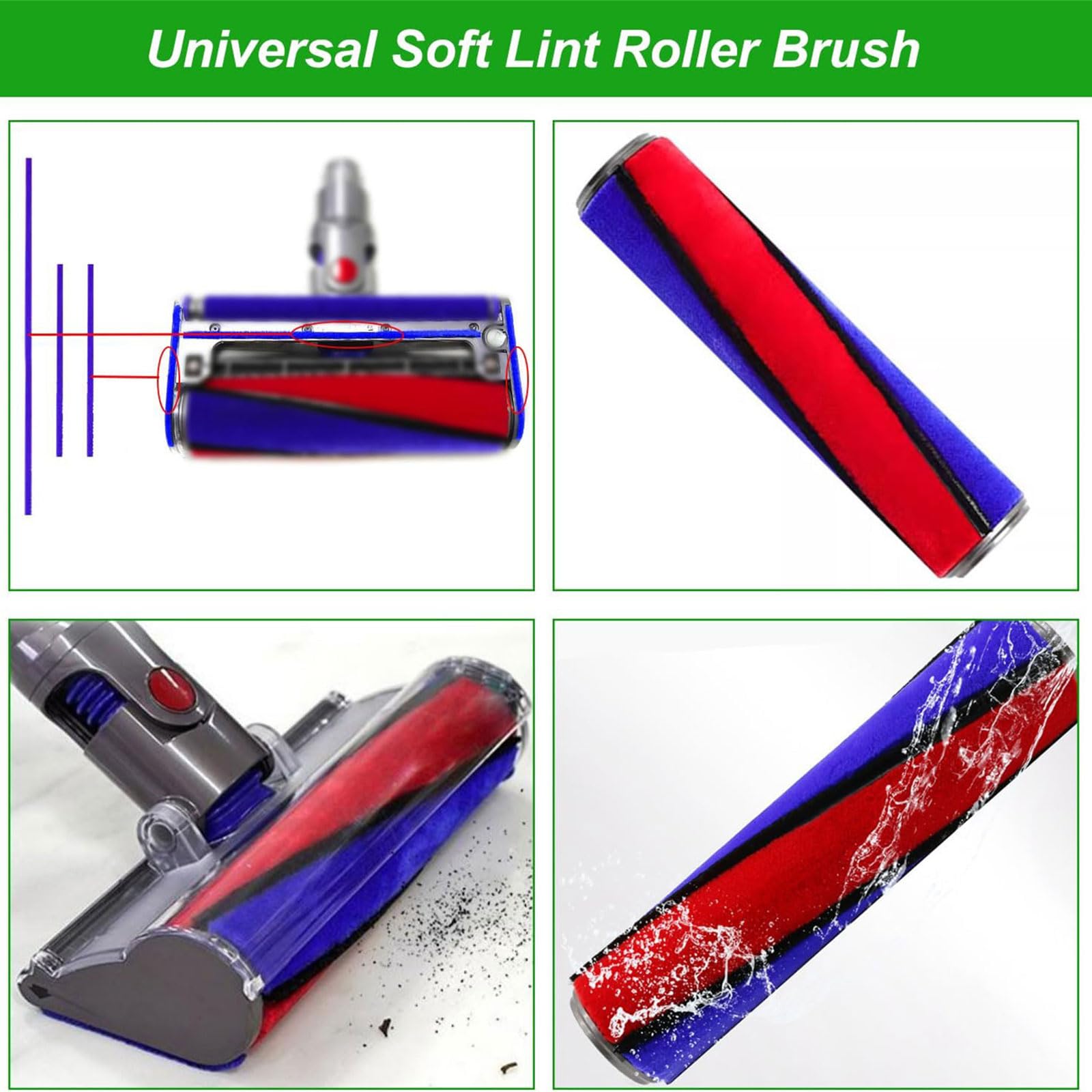 Strisce Aspirapolvere Con Setole Morbide - Adesive, Per Pavimenti E Moquette - Foto 8