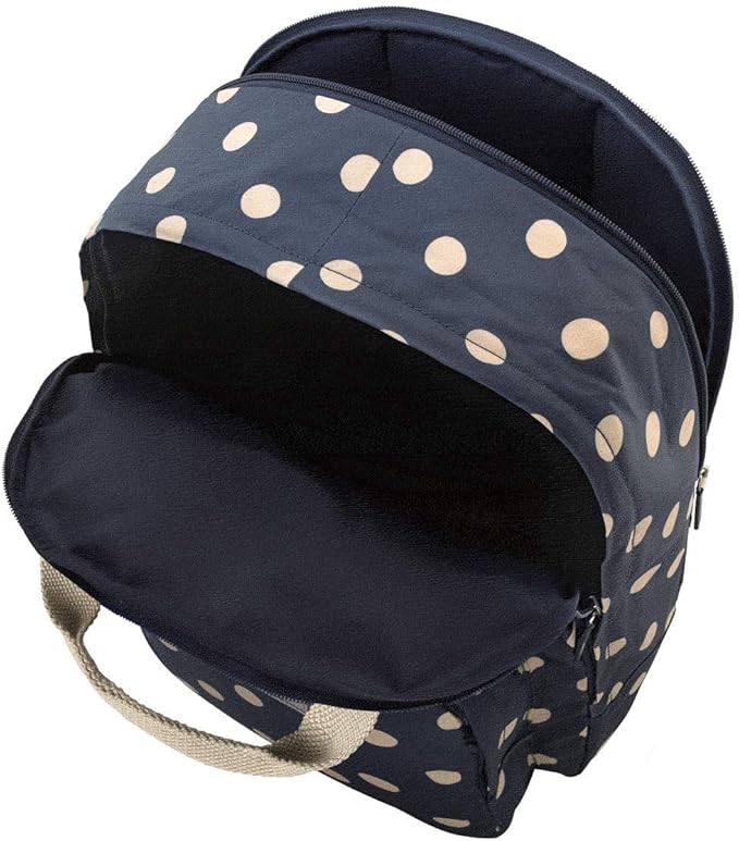 button spot multi pocket backpack