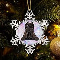 Vista 5 de Presa Canario Christmas Stocking Filling Gift Dog Lover Mom Gift Peeking Dog Christmas Ornament Dog Lover Gift Ornaments Xmas Tree Decorations to