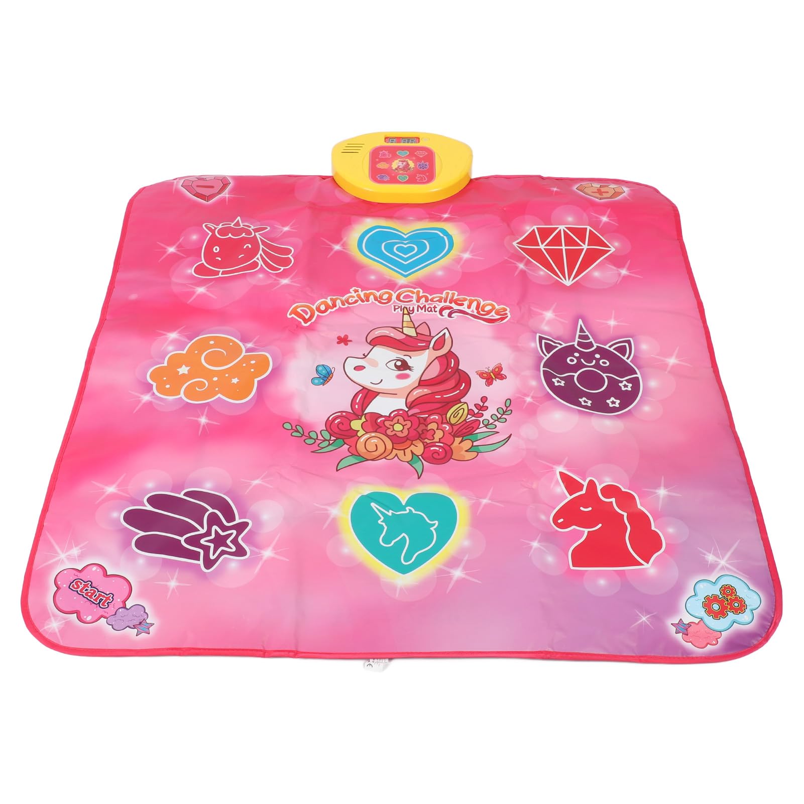 Electronic Dance Mat, Multifunctional Cute Pattern Fitness Exercise Dance Mat for Home