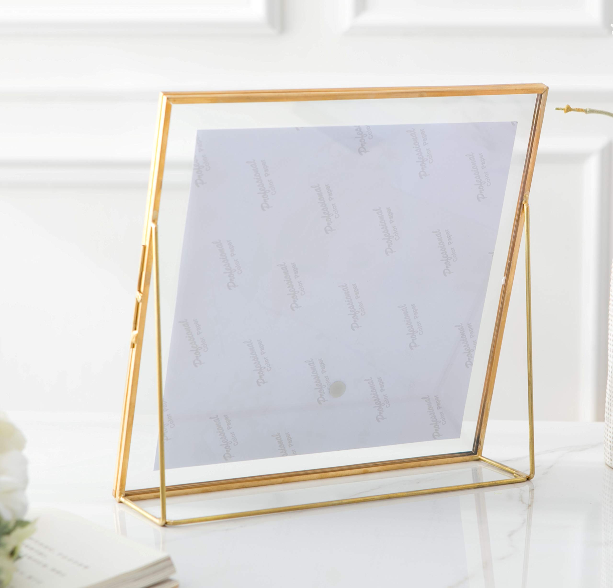 フォトフレーム   PICTURE FRAMES Amazon.com - 5x7 Navy Blue Enamel Picture Frames - Metal