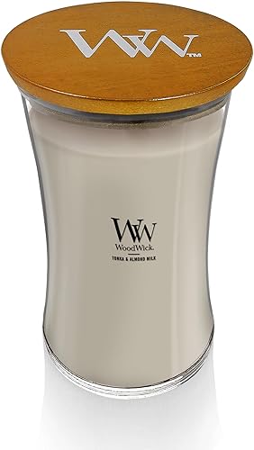 Vista 38 de WoodWick Cinnamon Chai - Vela de reloj de arena mediana, cera de mezcla de soja prémium con mecha de madera Pluswick Innovation