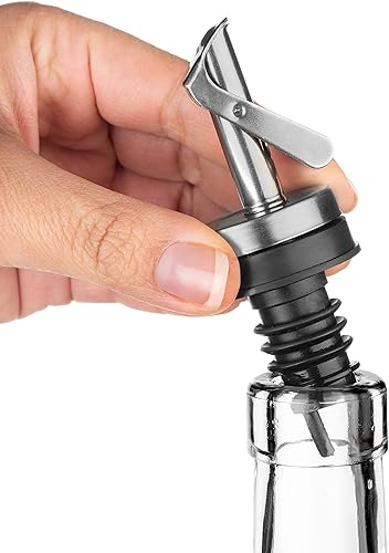 Miniatura 3 de GREENOLIVE Boquilla dispensadora de aceite de repuesto para apertura de botella de 0.6 pulgadas. Dimensiones del vertedor: 3.25 pulgadas de alto x