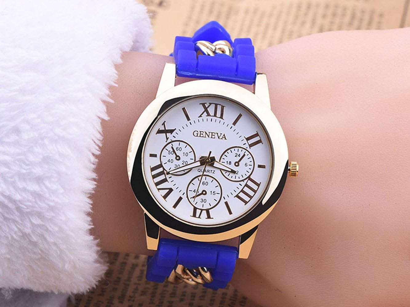 CdyBox Women Men Silicone Band Wholesale 10 Assorted Quartz Watches Jelly Gel Bracelet - Image 7