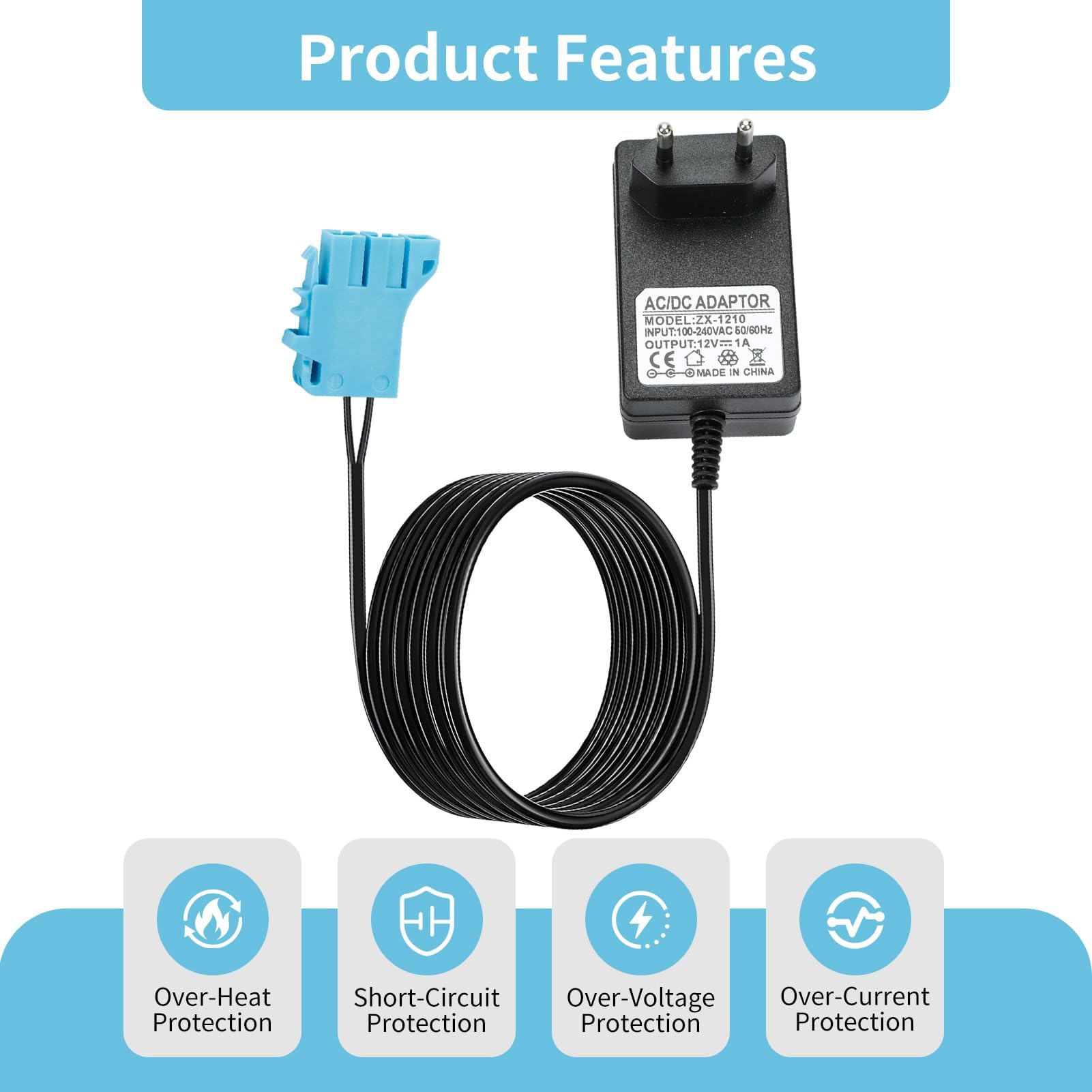 Chargeur 12 V pour voiture électrique Peg Perego, John Deere, Force, Tractor Gator, Polaris, Outlaw, Citrus, RZR 900, jouet de conduite électrique, moto, SUV, ATV, XUV, une variété de voitures Chargeur 12 V pour voiture électrique Peg Perego, John Deere, Force, Tractor Gator, Polaris, Outlaw, Citrus, RZR 900, jouet de conduite électrique, moto, SUV, ATV, XUV, une variété de voitures