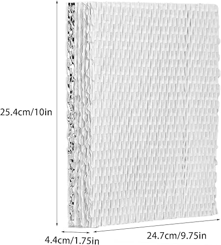 Miniatura 3 de HIFROM Paquete de 2 filtros de panel de agua A1 10 filtros de repuesto para humidificador compatibles con 10 paneles de agua, humidificadores para