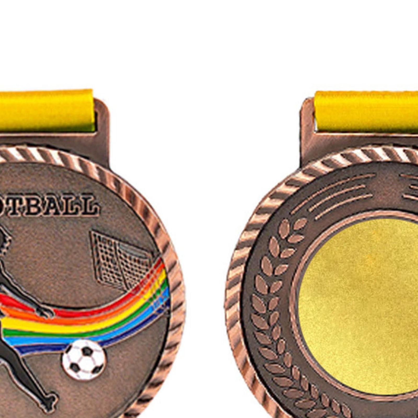 Set mit 12 Fußballmedaillen für Sportliche Leistungen Und Wettkämpfe