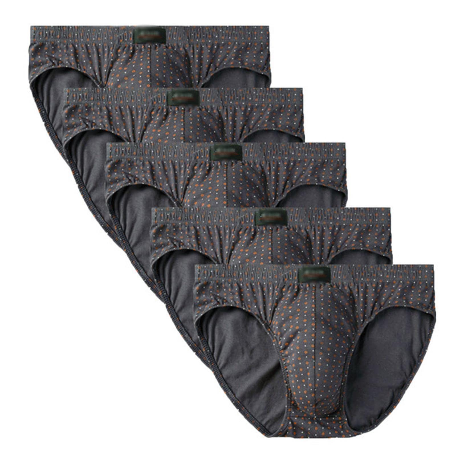 Ropa Interior masculina5Pcs/Lote 7XL Resumen De Hombres De Algodón
