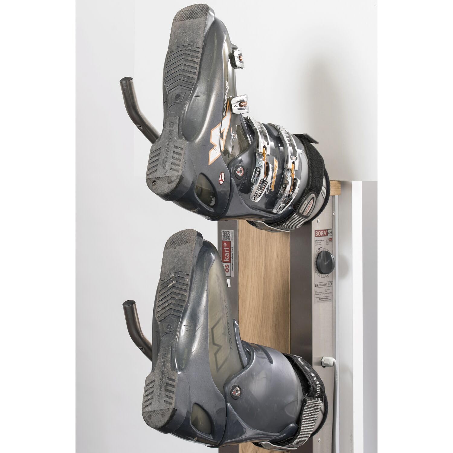 Oskari Bora 4 – Acoplador de zapatos y botas calentador en varios modelos (90 W) ancho acero inoxidable
