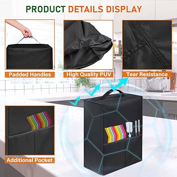 Smoothie Machine Cover, Waterproof and Dustproof Smoothie Machine Cover for INOVIVA Slushy Smoothie Machine, Home Smoothie Machine, Smoothie Machine